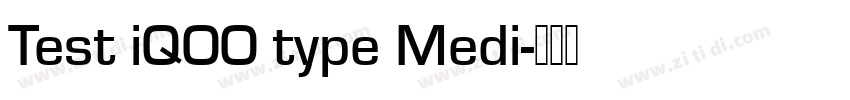 Test iQOO type Medi字体转换